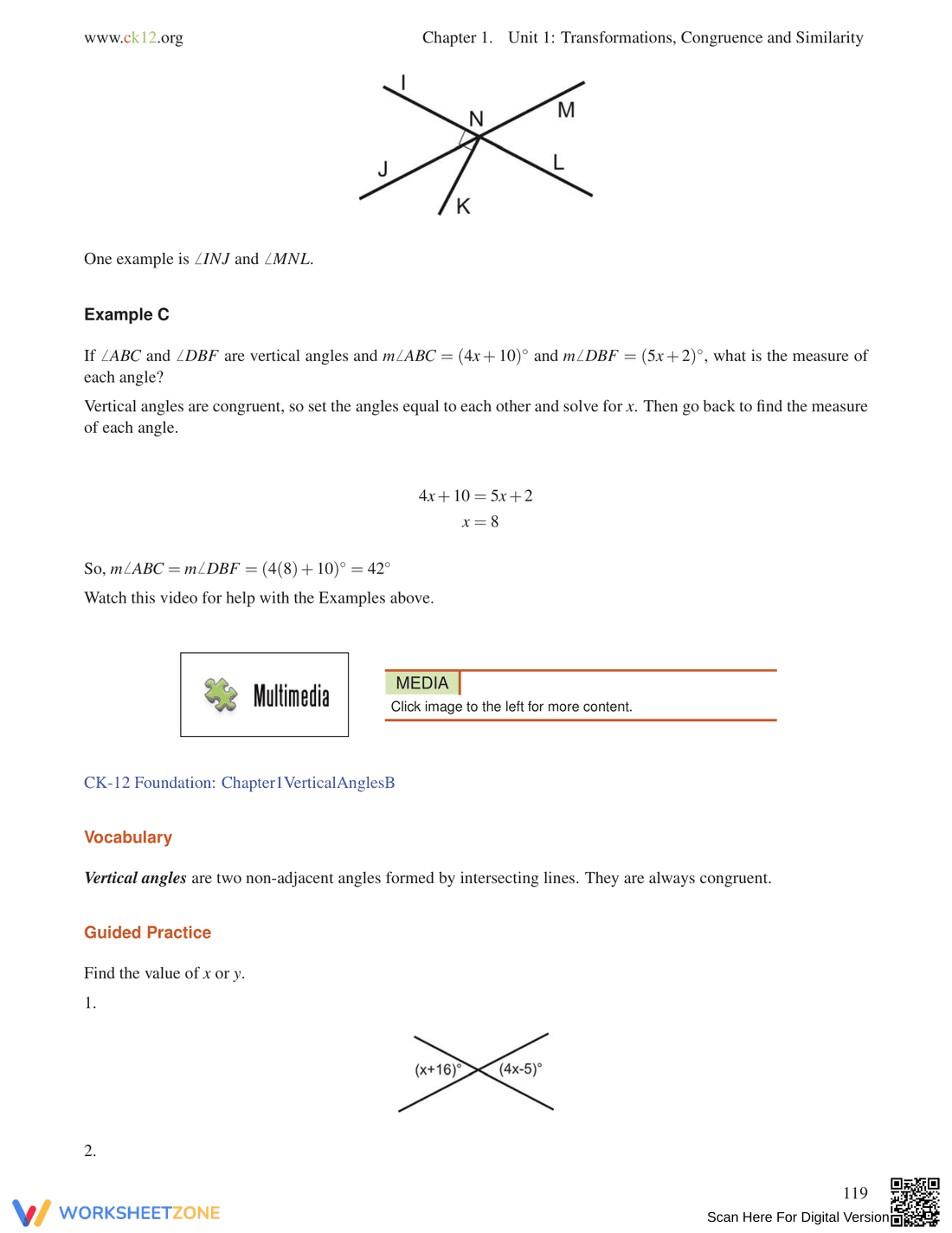 Understanding Vertical Angles Theory - Page 3
