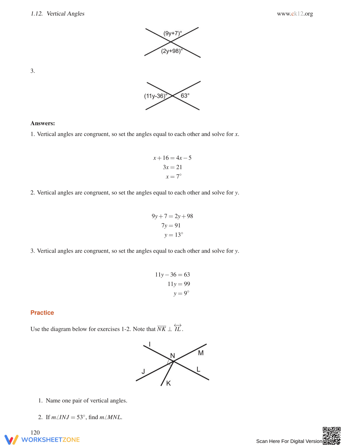 Understanding Vertical Angles Theory - Page 4