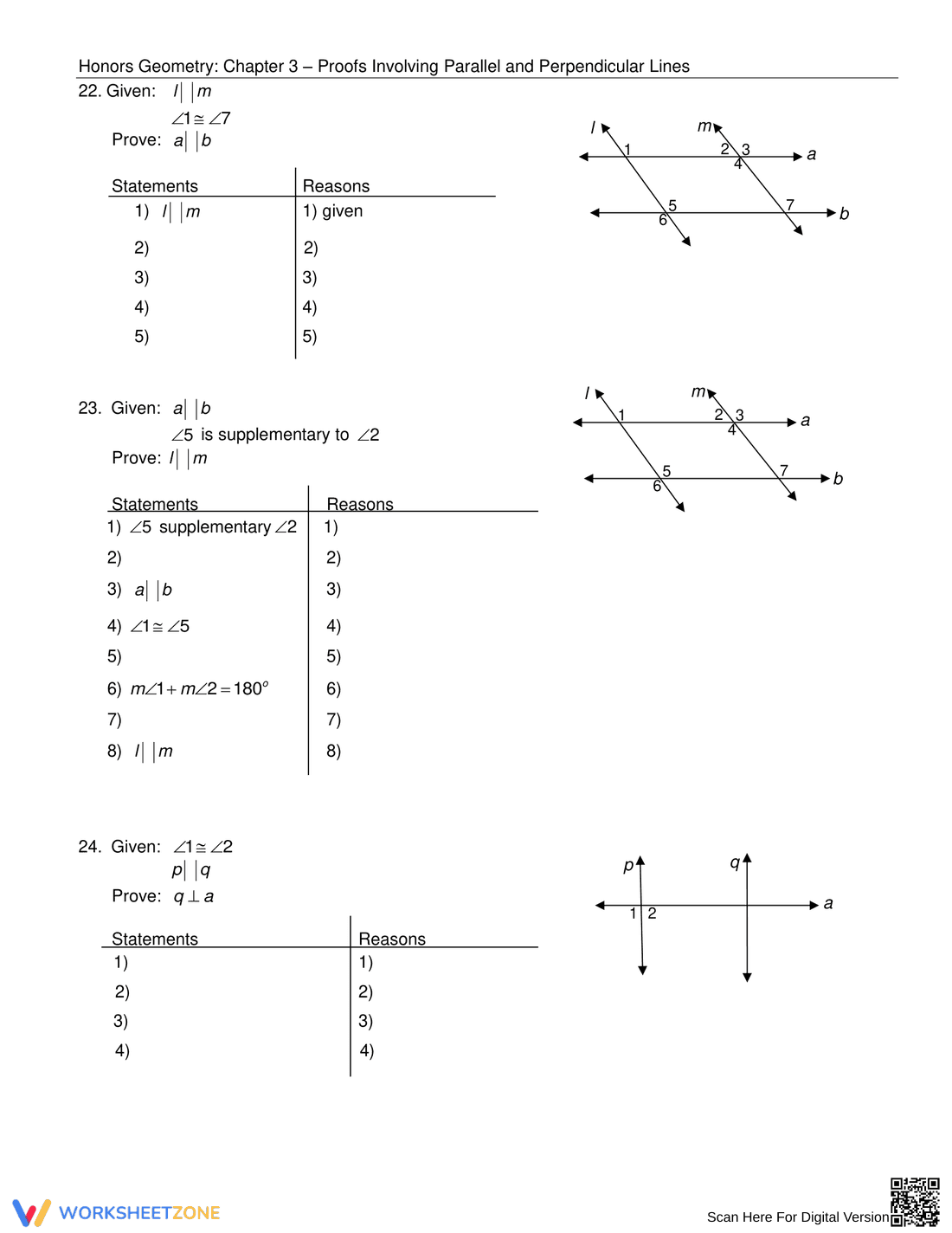 Practice with Geometric Proofs - Page 3