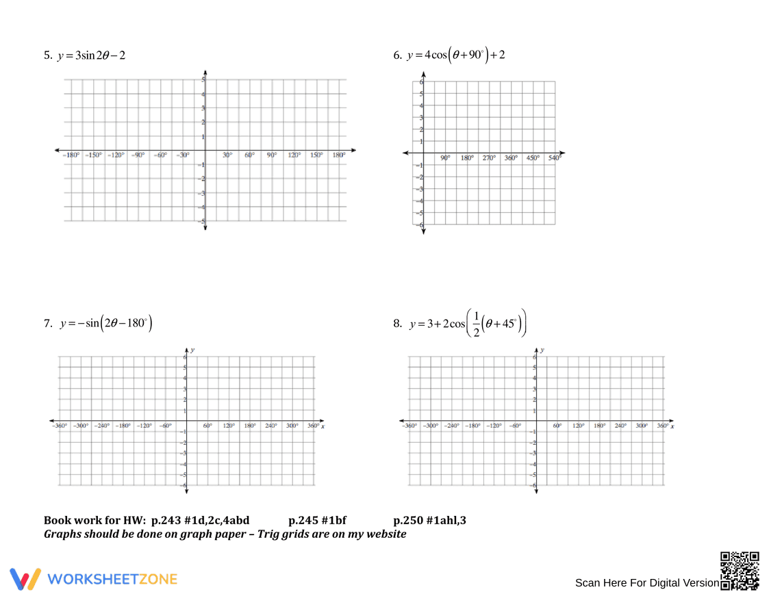 Graph Sine and Cosine Without Calculator - Page 2