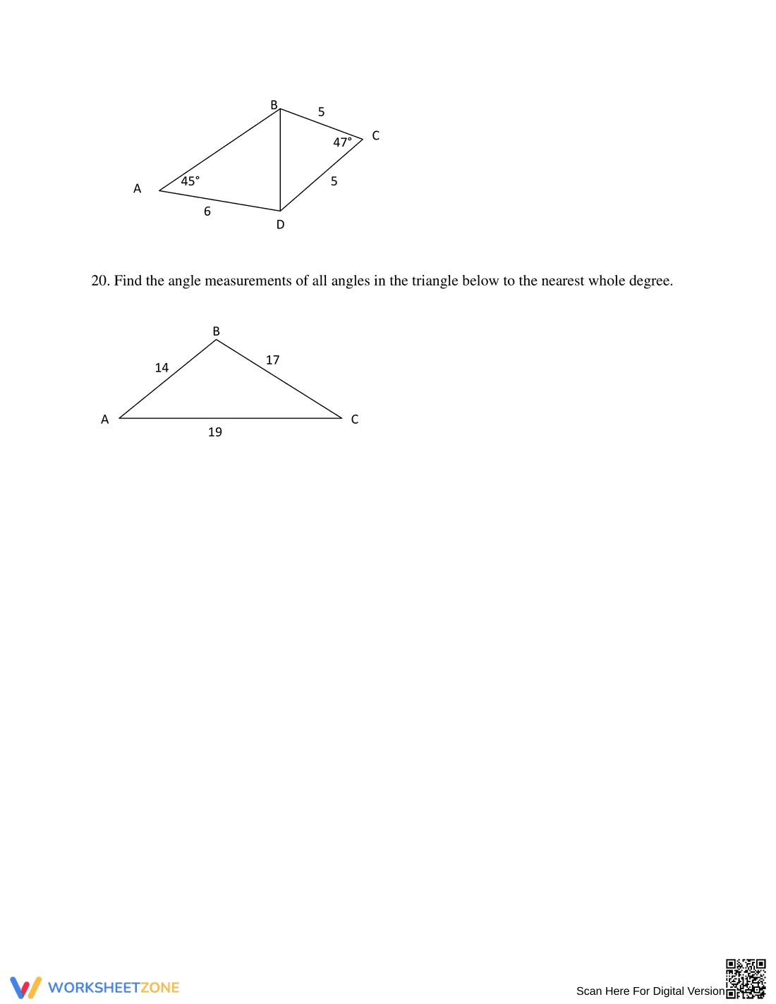 Apply the Law of Cosines - Page 6
