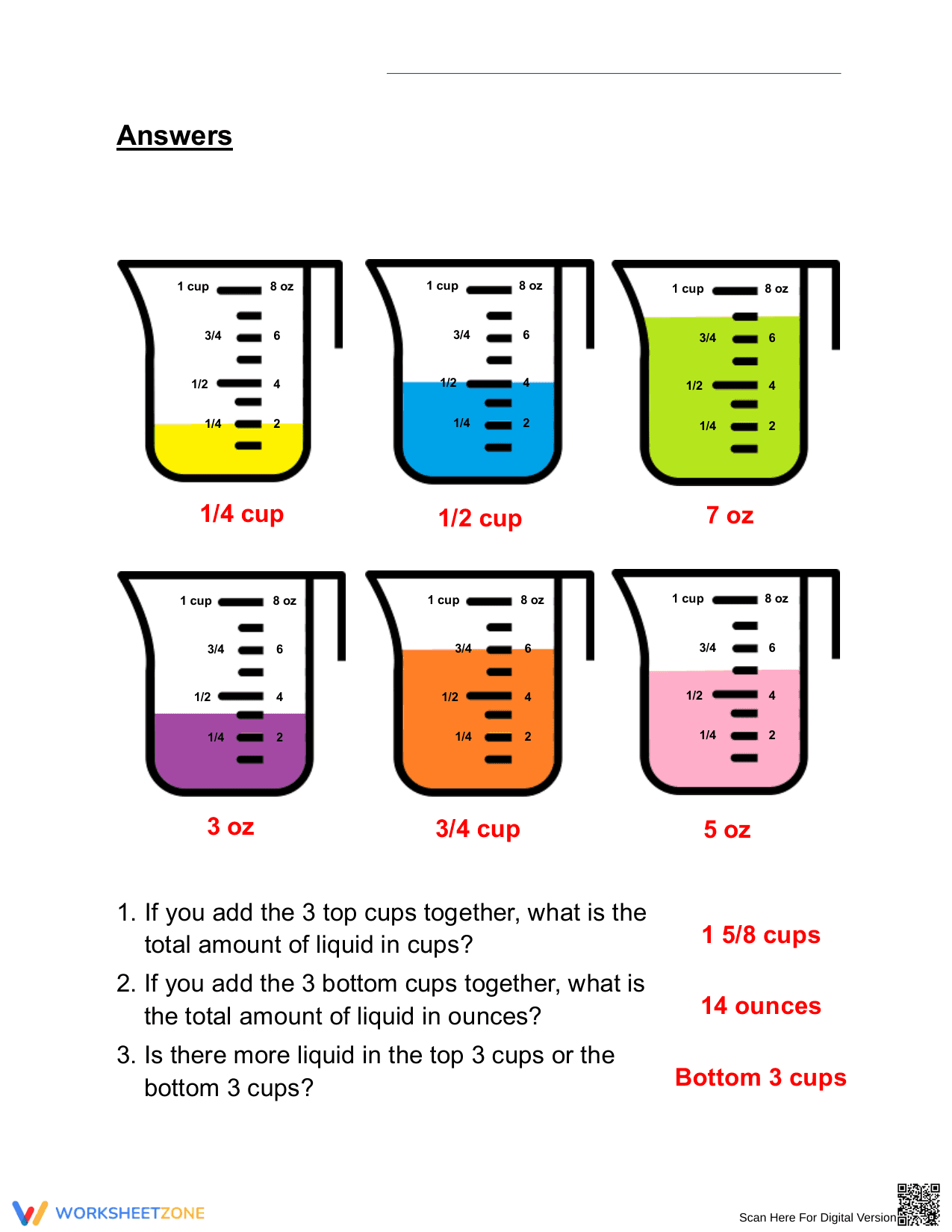 Reading Measuring Cups - Page 2