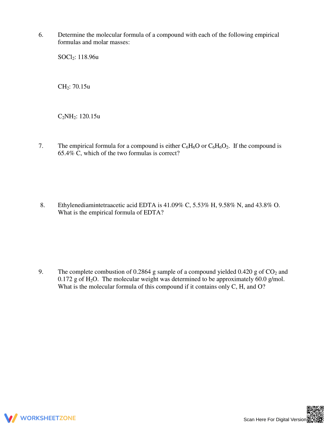 Practice Calculating Molar Mass with this Worksheet - Page 15