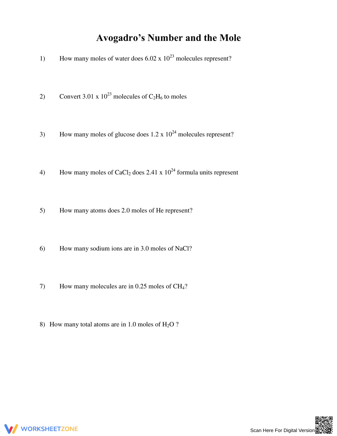 Practice Calculating Molar Mass with this Worksheet - Page 2