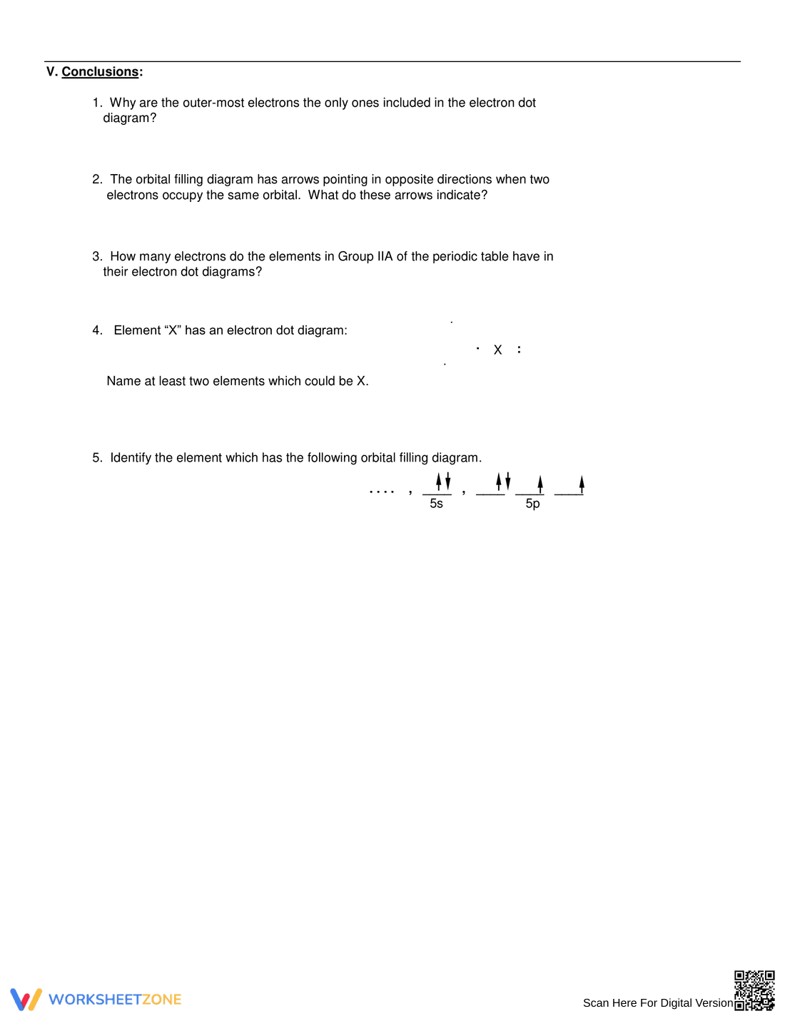 Writing Electron Configurations Practice - Page 6