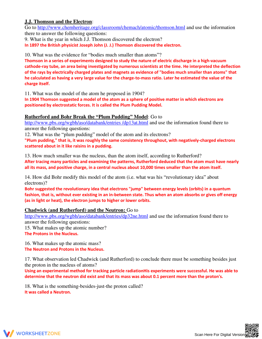 Explore History of the Atom Timeline - Page 2