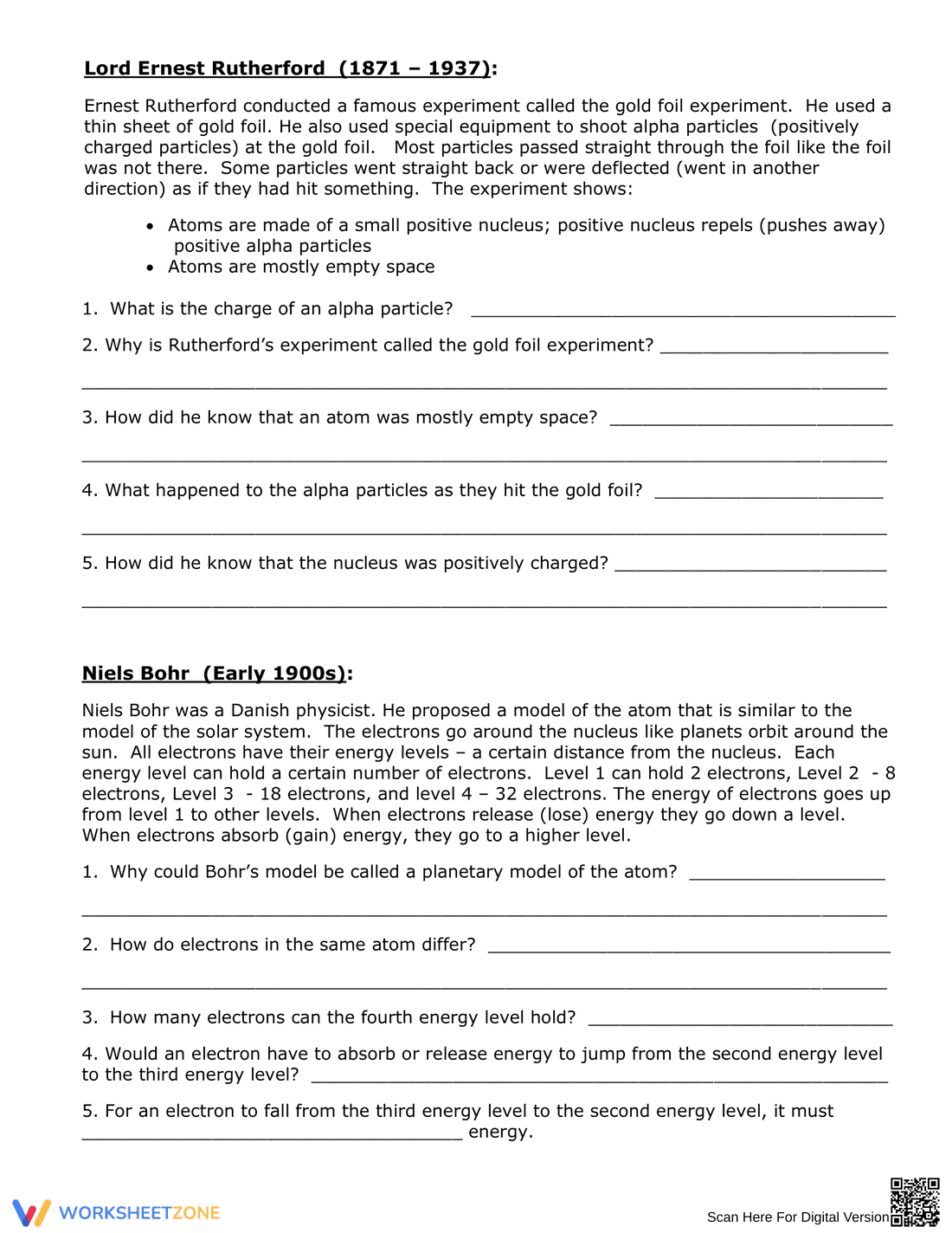 Learn History of the Atom - Page 2