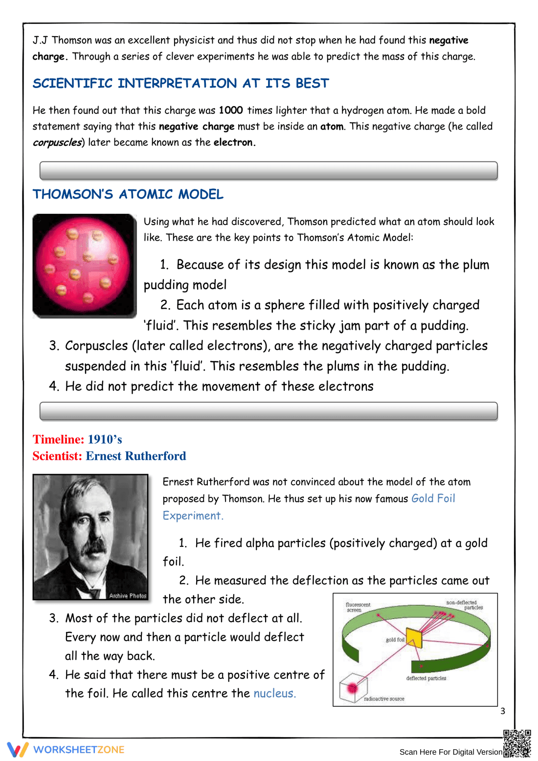 Explore the History of the Atom - Page 3