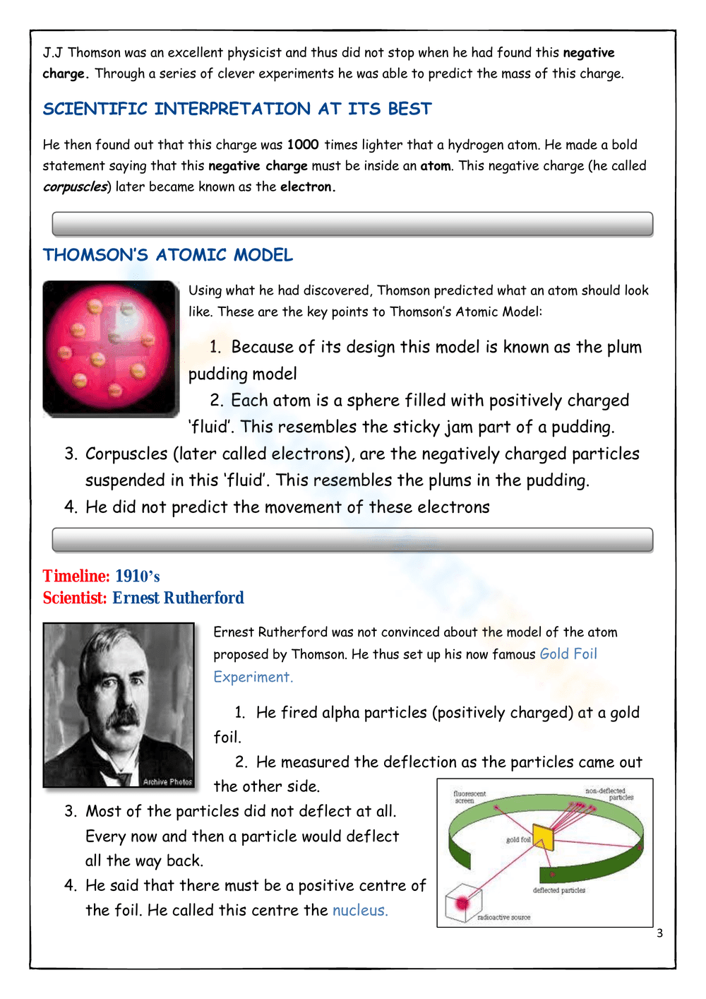 Explore the History of the Atom - Page 2