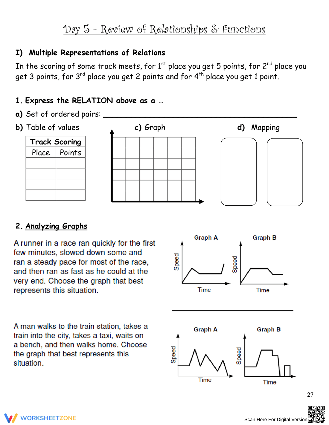 Practice Function Concepts - Page 29