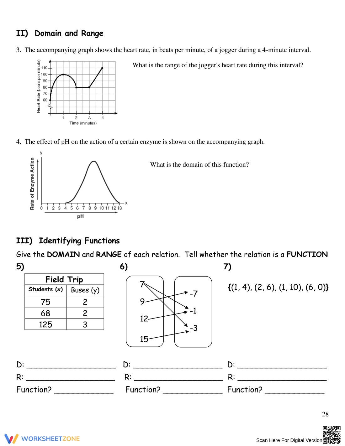 Practice Function Concepts - Page 30