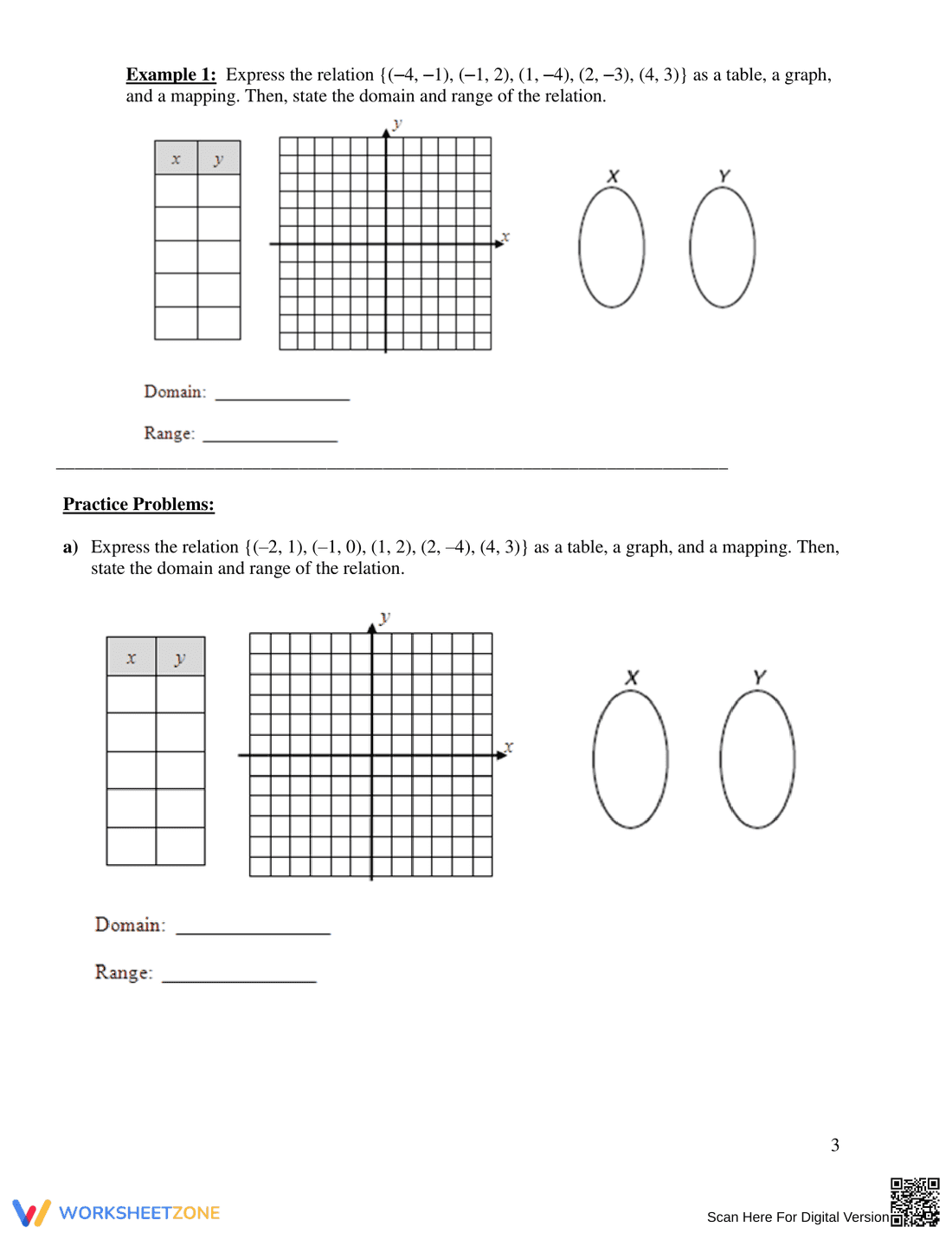 Practice Function Concepts - Page 5