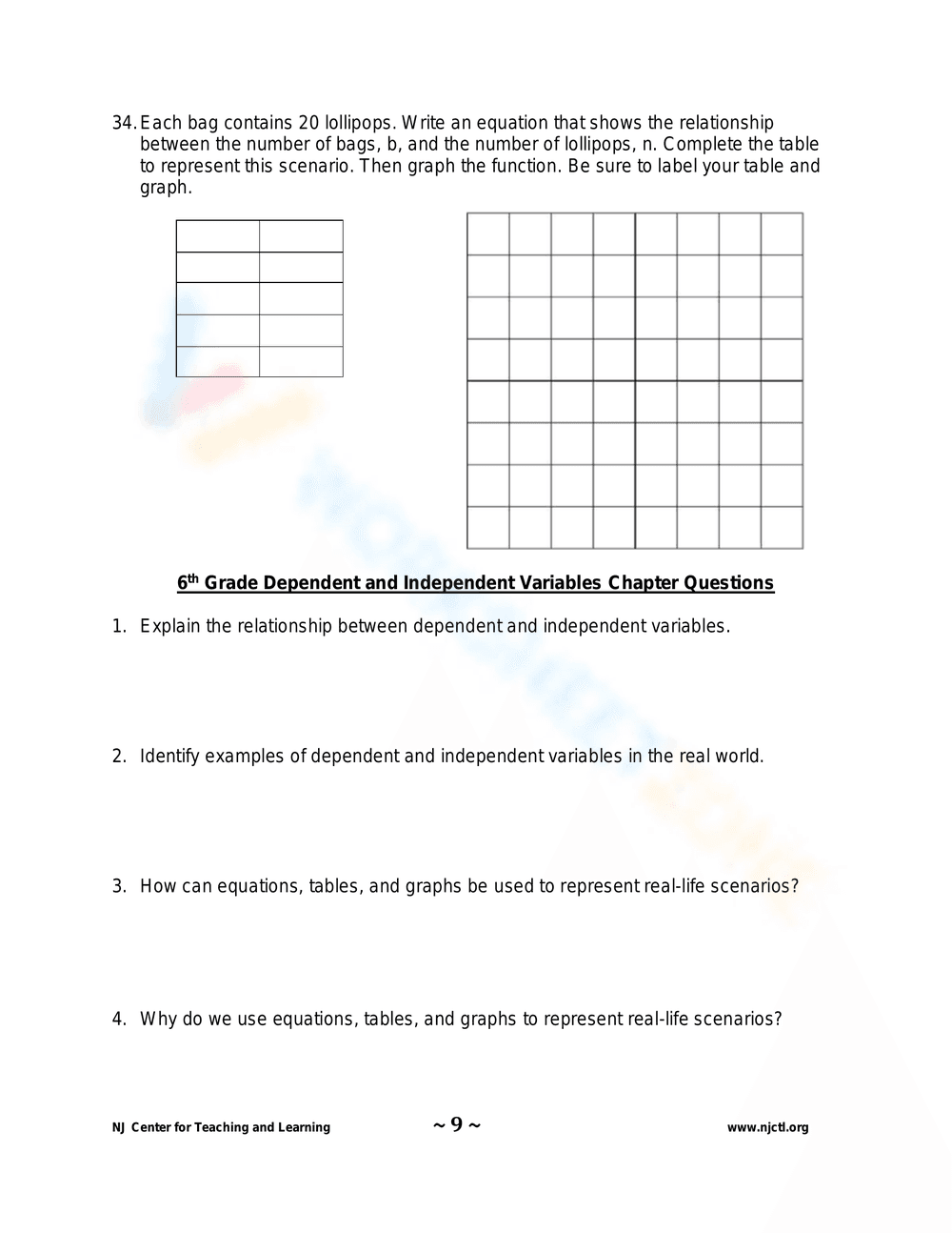 Understanding Dependent and Independent Variables - Page 8