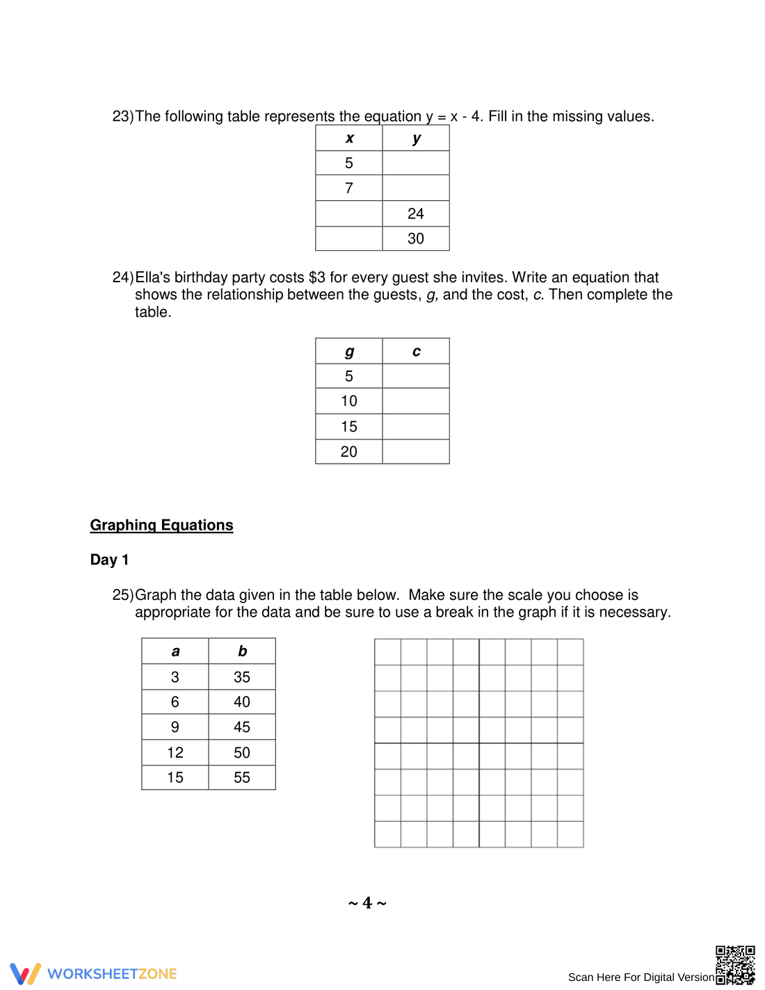 Understanding Dependent and Independent Variables - Page 4