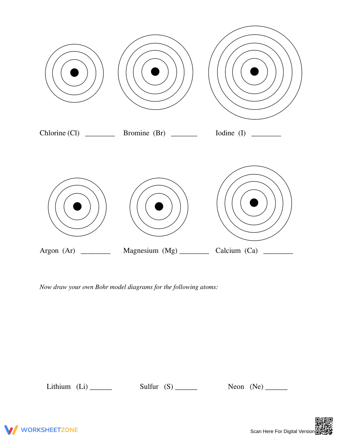Bohr Model Practice: Electron Configuration Made Simple - Page 2