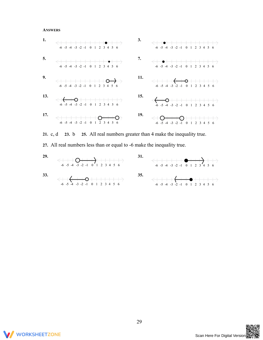 Sets of Numbers in the Real Number System - Page 7