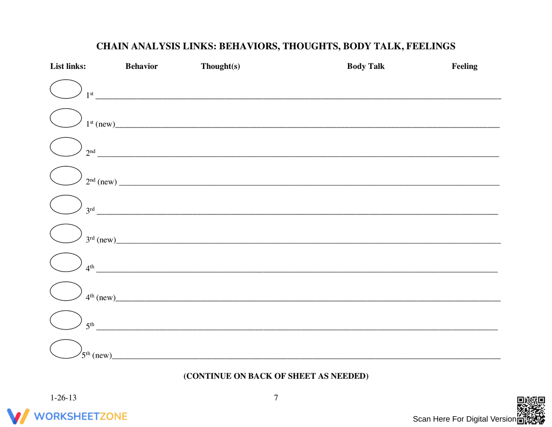 Detailed Chain Analysis - Page 7