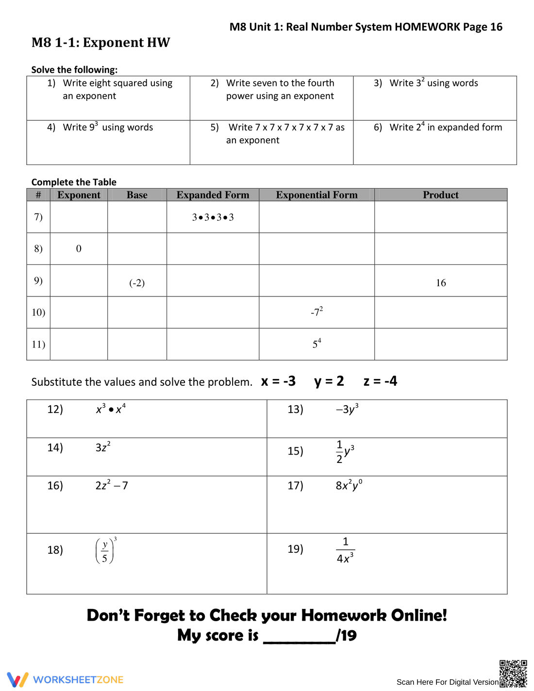 Updated Real Number System - Page 2
