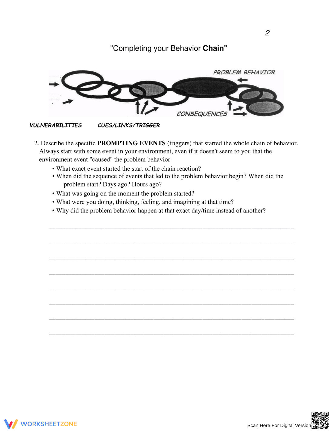 Updated Behavioral Analysis Worksheet - Page 2