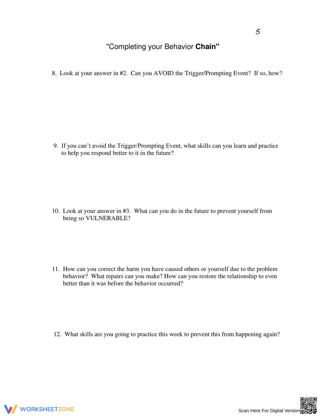 Updated Behavioral Analysis Worksheet - Page 5