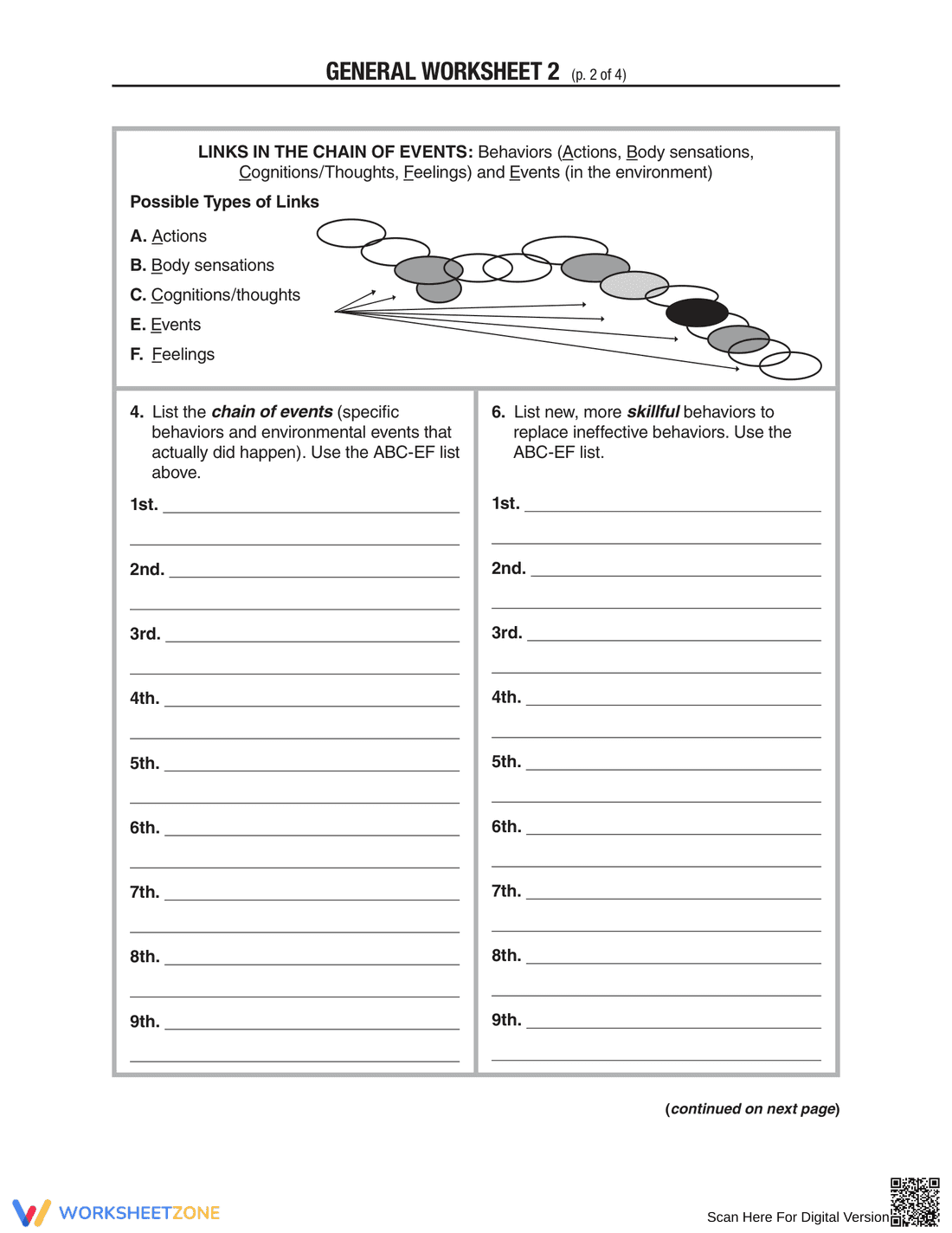 Chain Analysis of Problem Behavior - Page 2