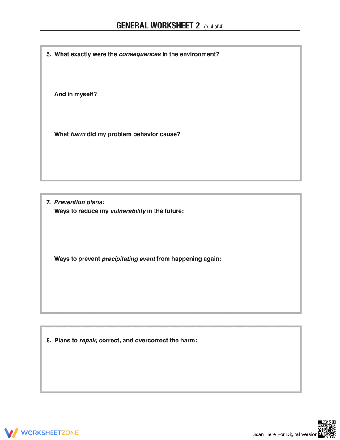 Chain Analysis of Problem Behavior - Page 4