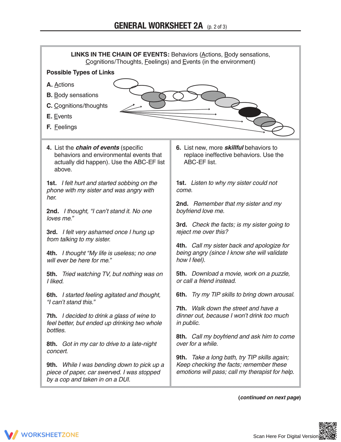 Chain Analysis of Problem Behavior - Page 6