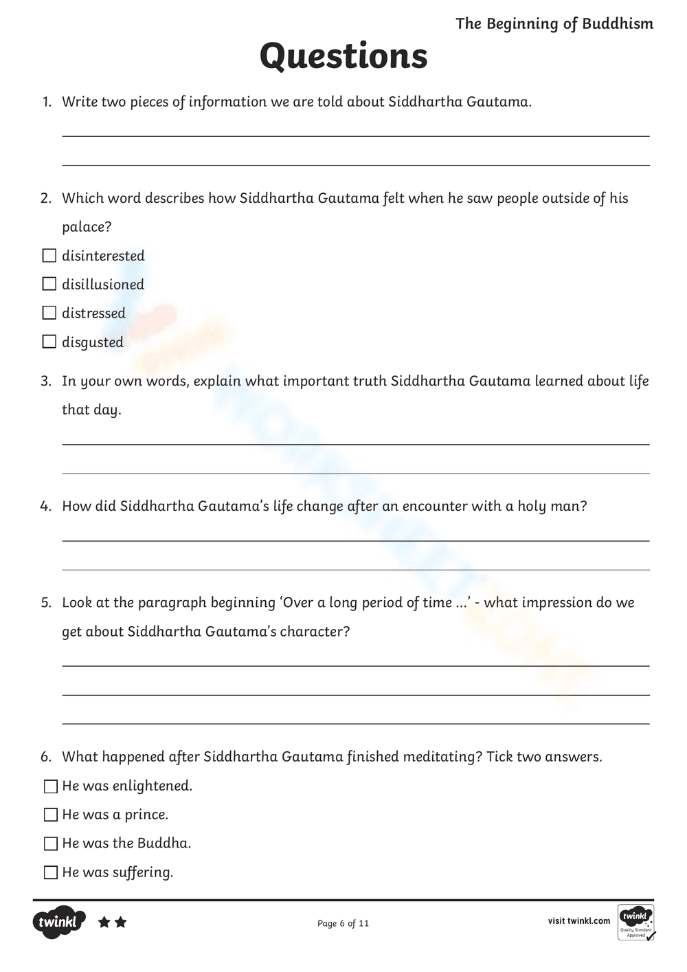 Exploring the Beginning of Buddhism - Page 2