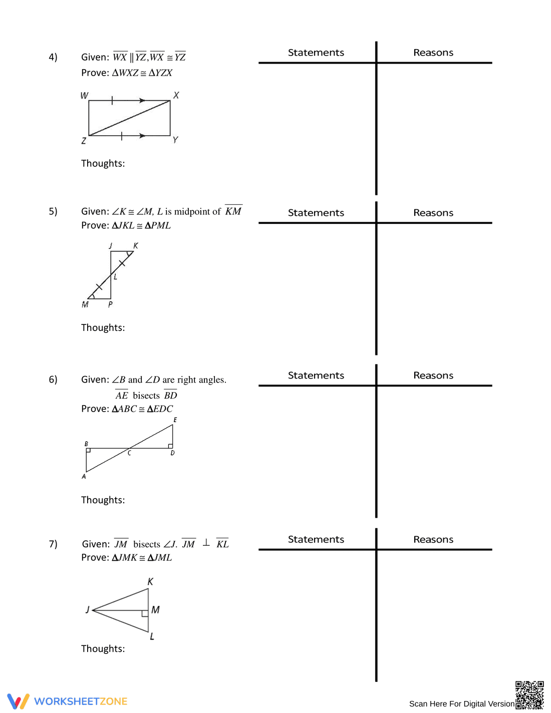 Proofs for Triangle Congruence - Page 2