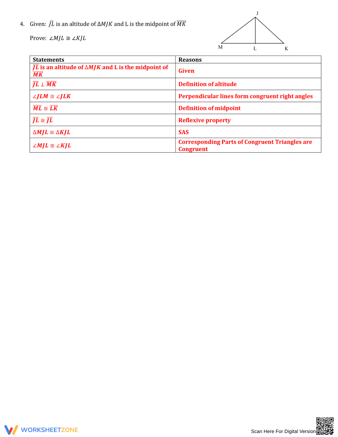 Practice Proving Congruent Triangles - Page 4