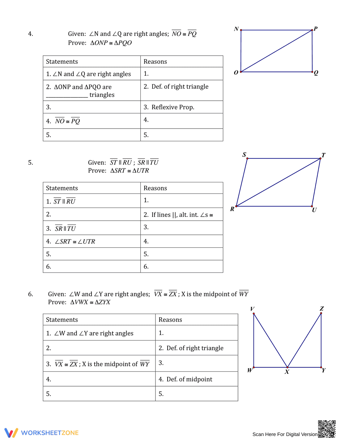 Congruent Triangles Proof Activity - Page 2