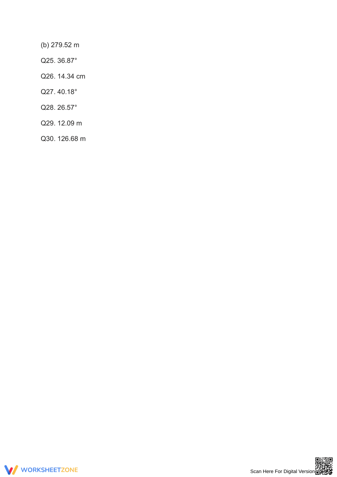 Trigonometry: Angles of Elevation and Depression Worksheet - Page 5