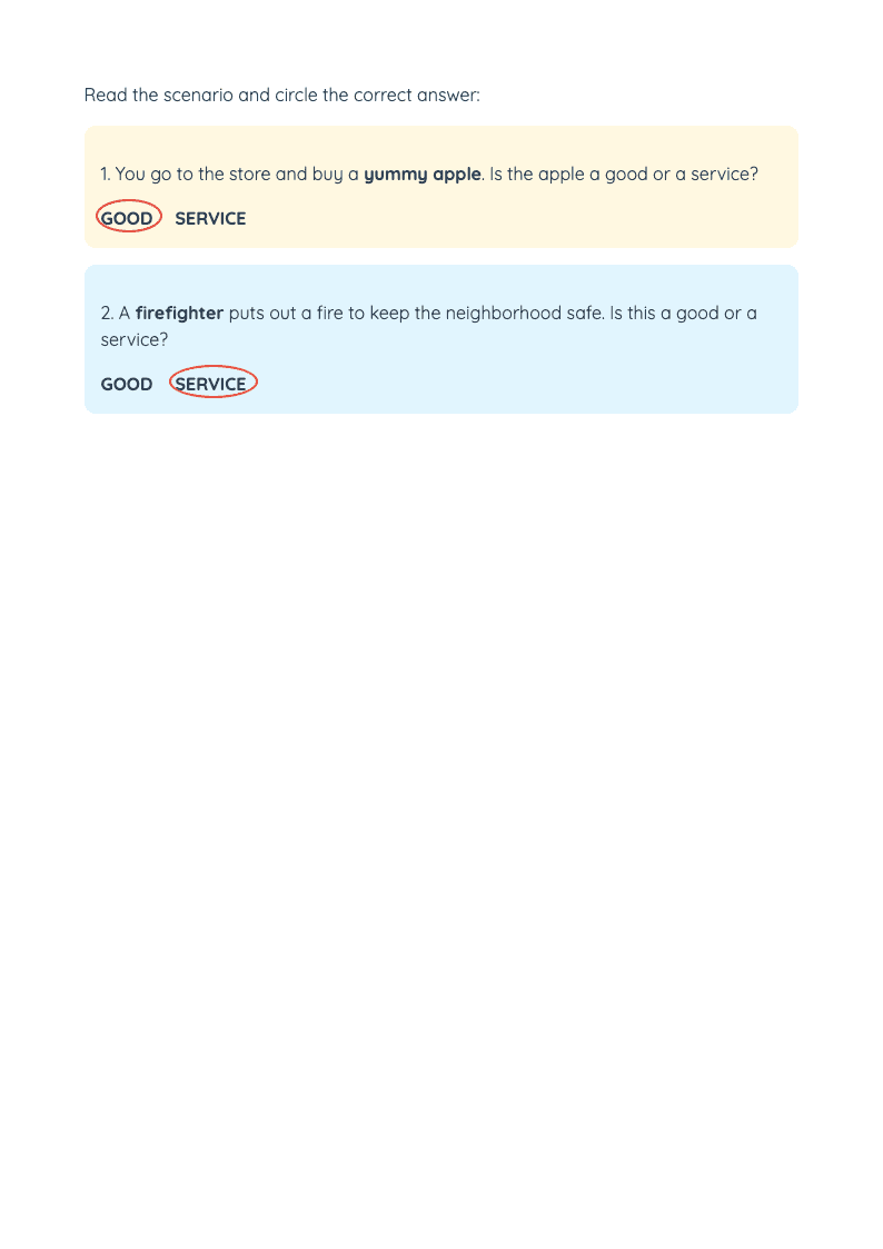 Identifying Good or Bad Choices - Page 3