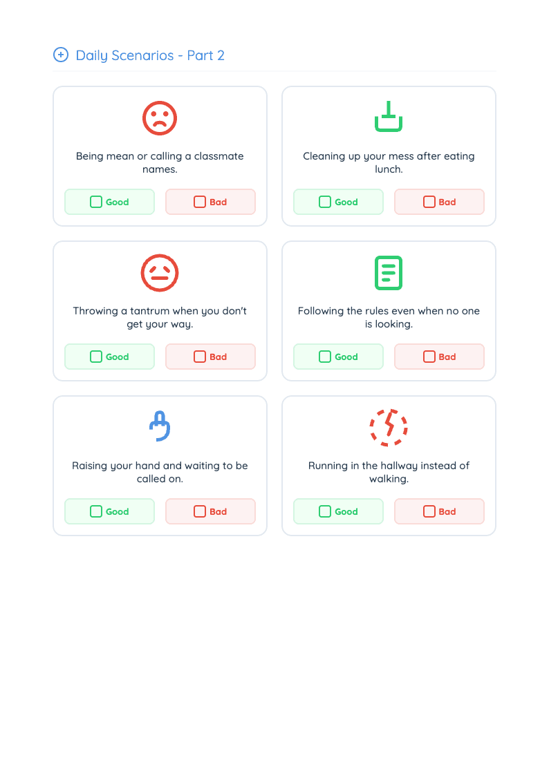 Good Choices vs Bad Choices: Critical Analysis - Page 3