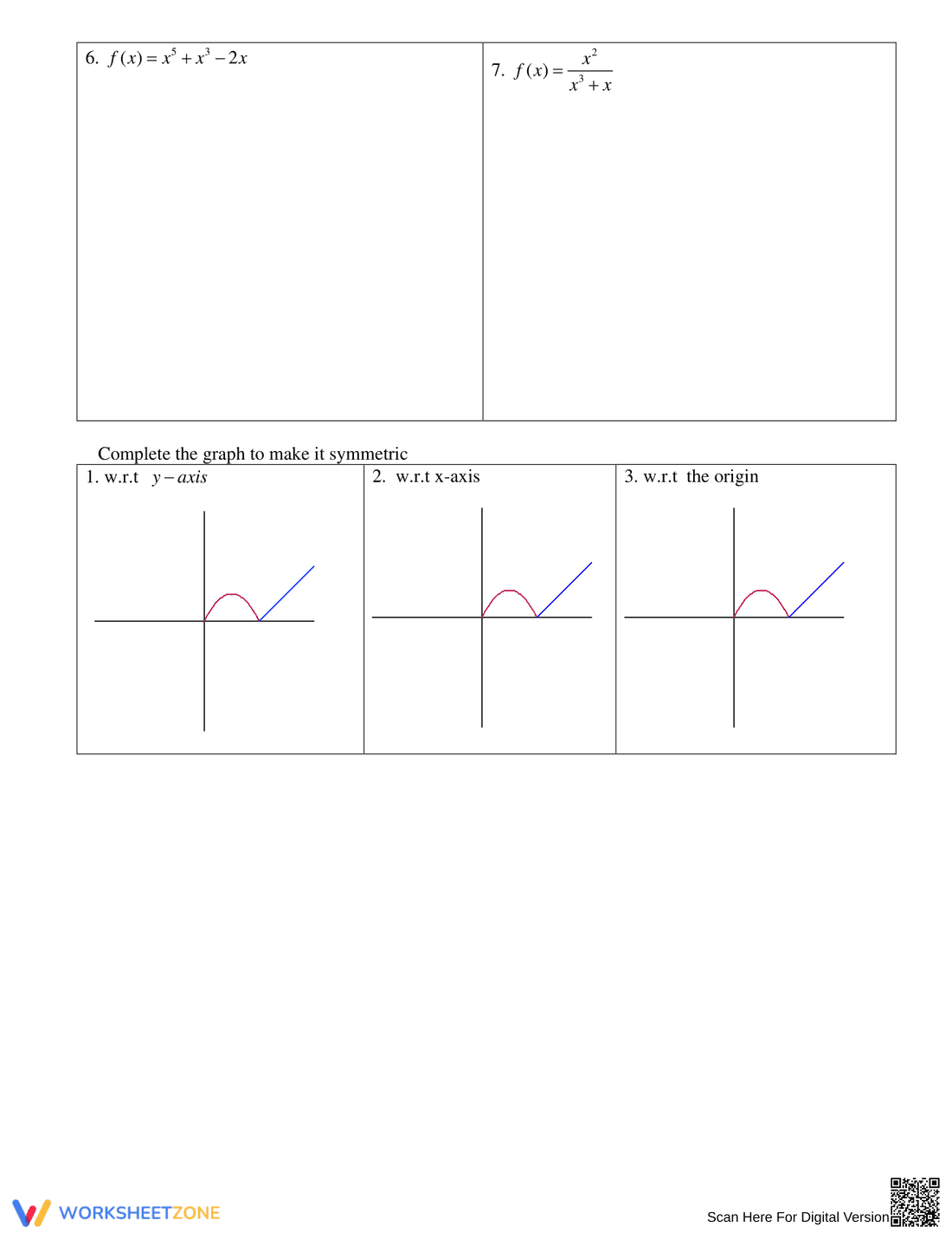 Homework on Even and Odd Functions - Page 2