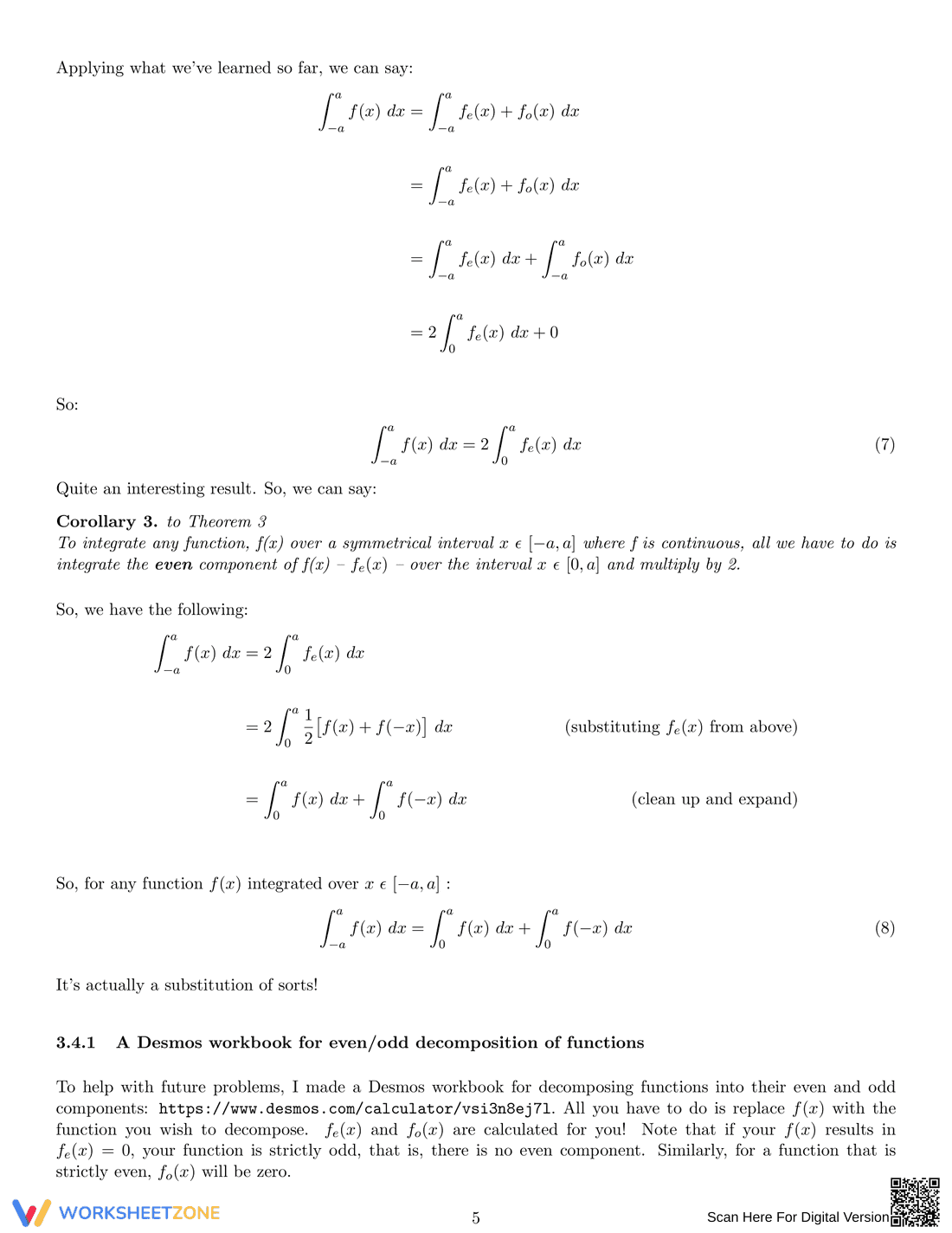Understanding Odd and Even Functions - Page 5