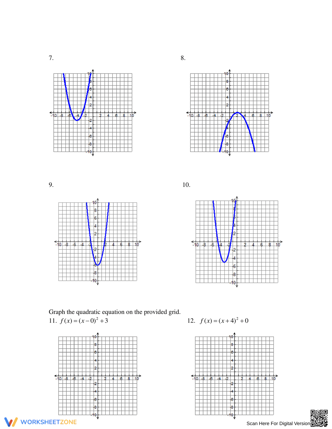 Master Quadratic Transformation with Practice - Page 2