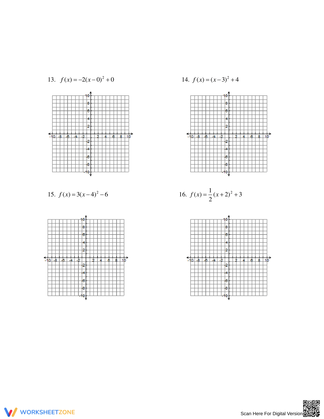 Master Quadratic Transformation with Practice - Page 3