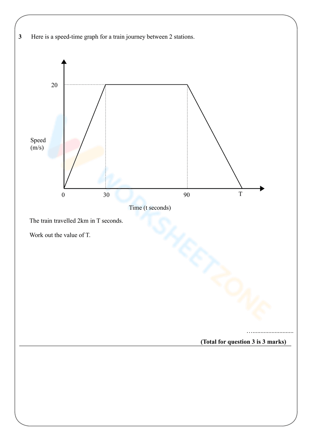 Graphs of Velocity and Time: Physics - Page 4