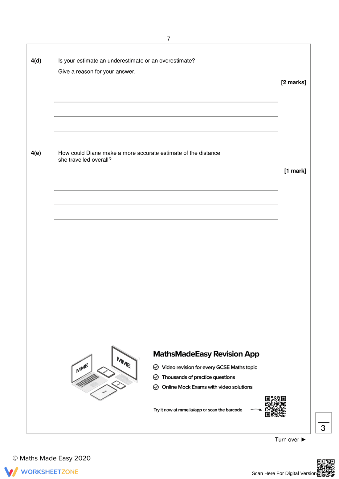 Interpreting Velocity-Time Graph - Page 7
