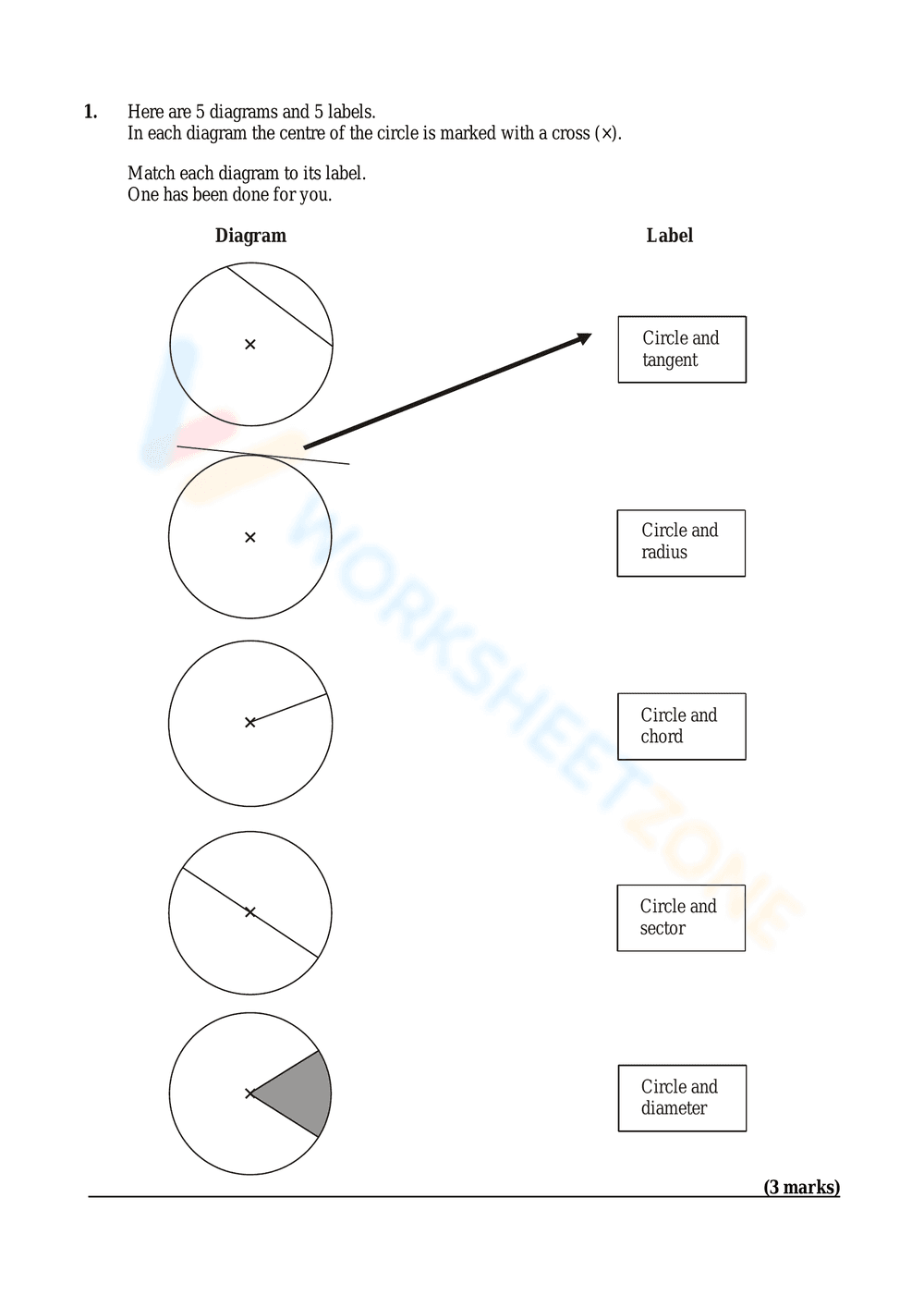 Calculate Area and Circumference of Circles - Page 2