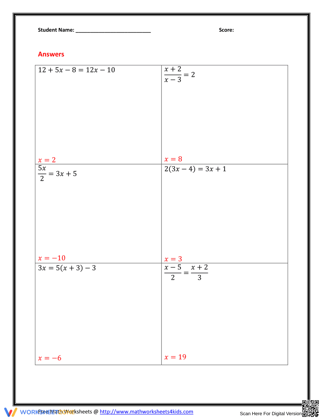 Solving Two-Step Inequalities - Page 10