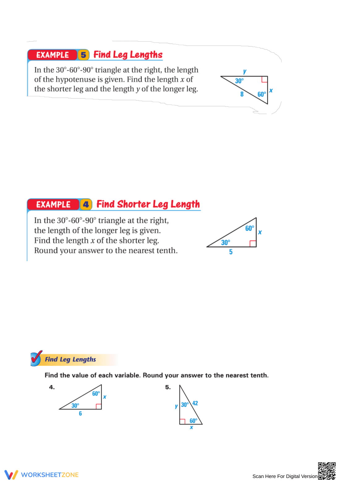 Geometry: 30-60-90 Triangles Guide - Page 3