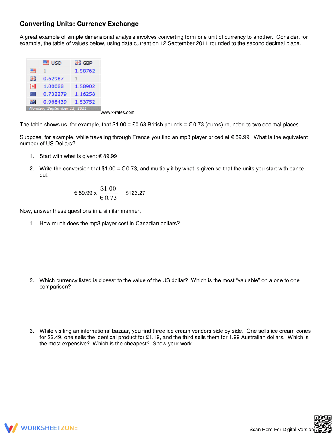 Worksheet: Mastering Dimensional Analysis Techniques - Page 2
