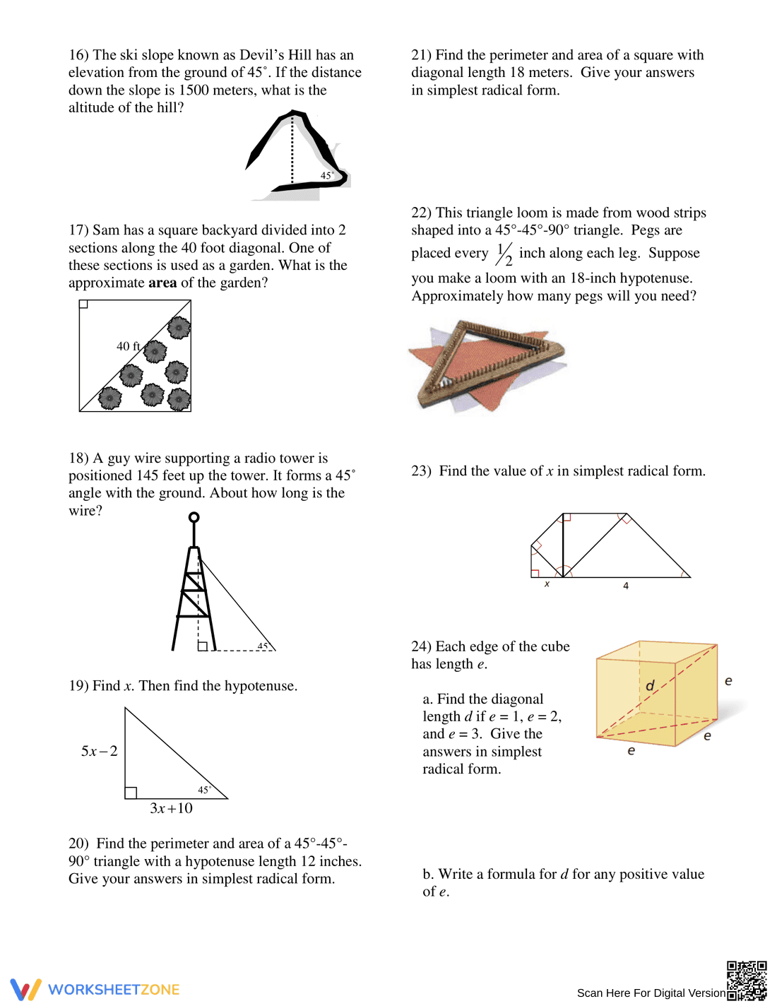 Explore 45-45-90 Triangle Properties - Page 2