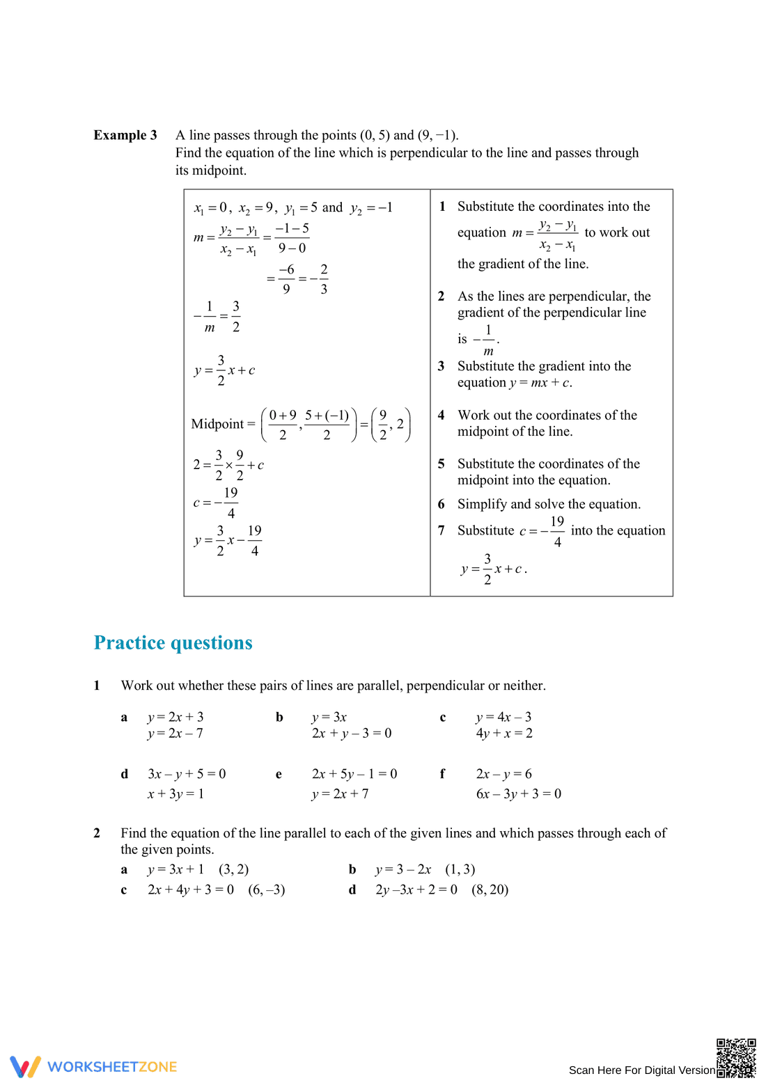 Exploring Parallel and Perpendicular Lines - Page 2