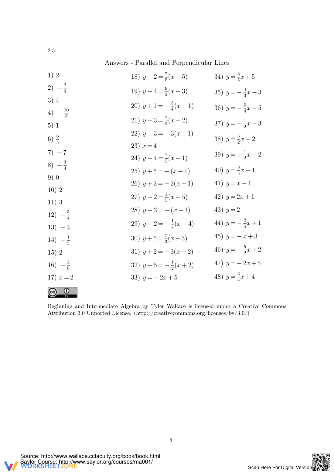 Practice Parallel and Perpendicular Lines - Page 3