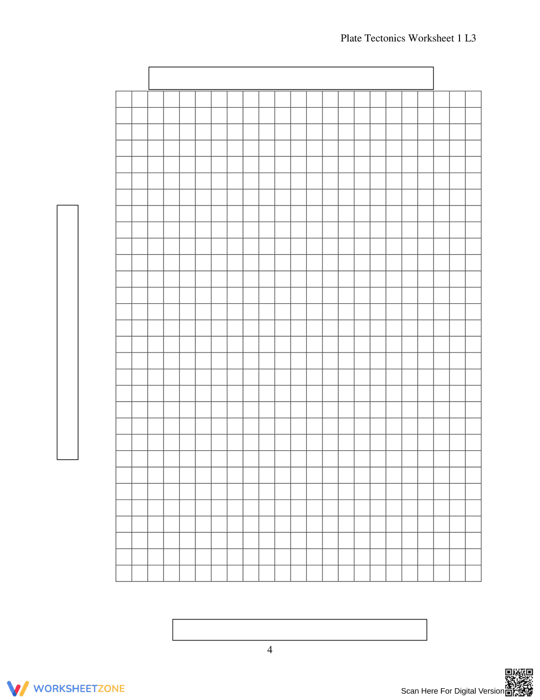 Sea Floor Spreading: Science Worksheet - Page 4