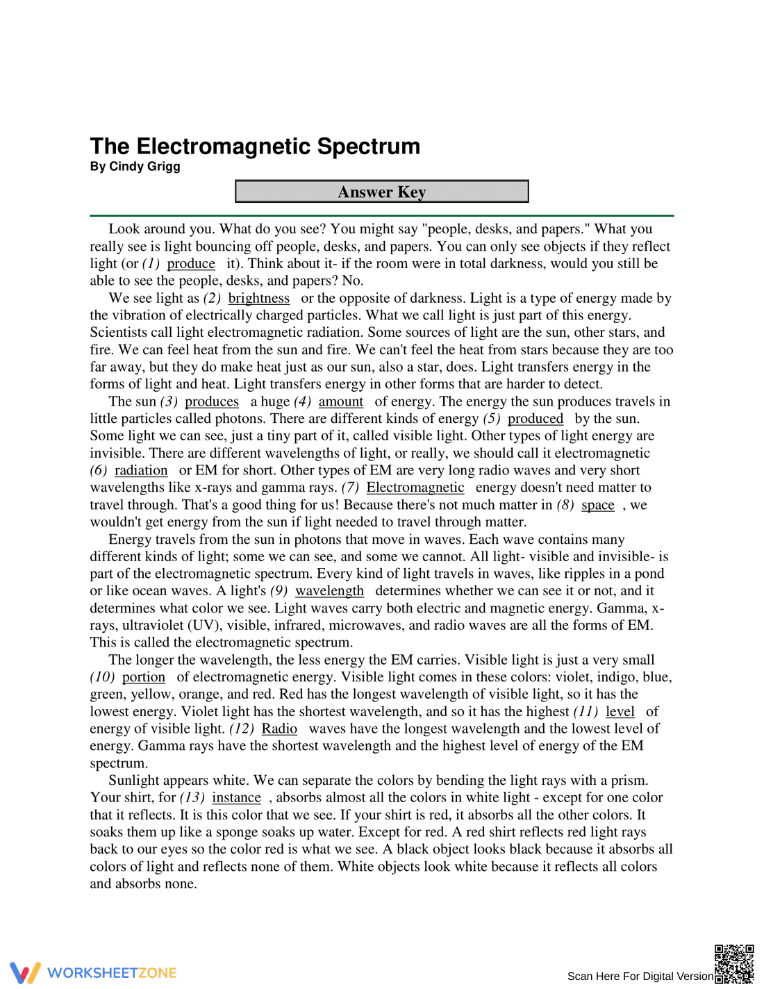 Essential Electromagnetic Spectrum Guide | Grades 8-12 - Page 13