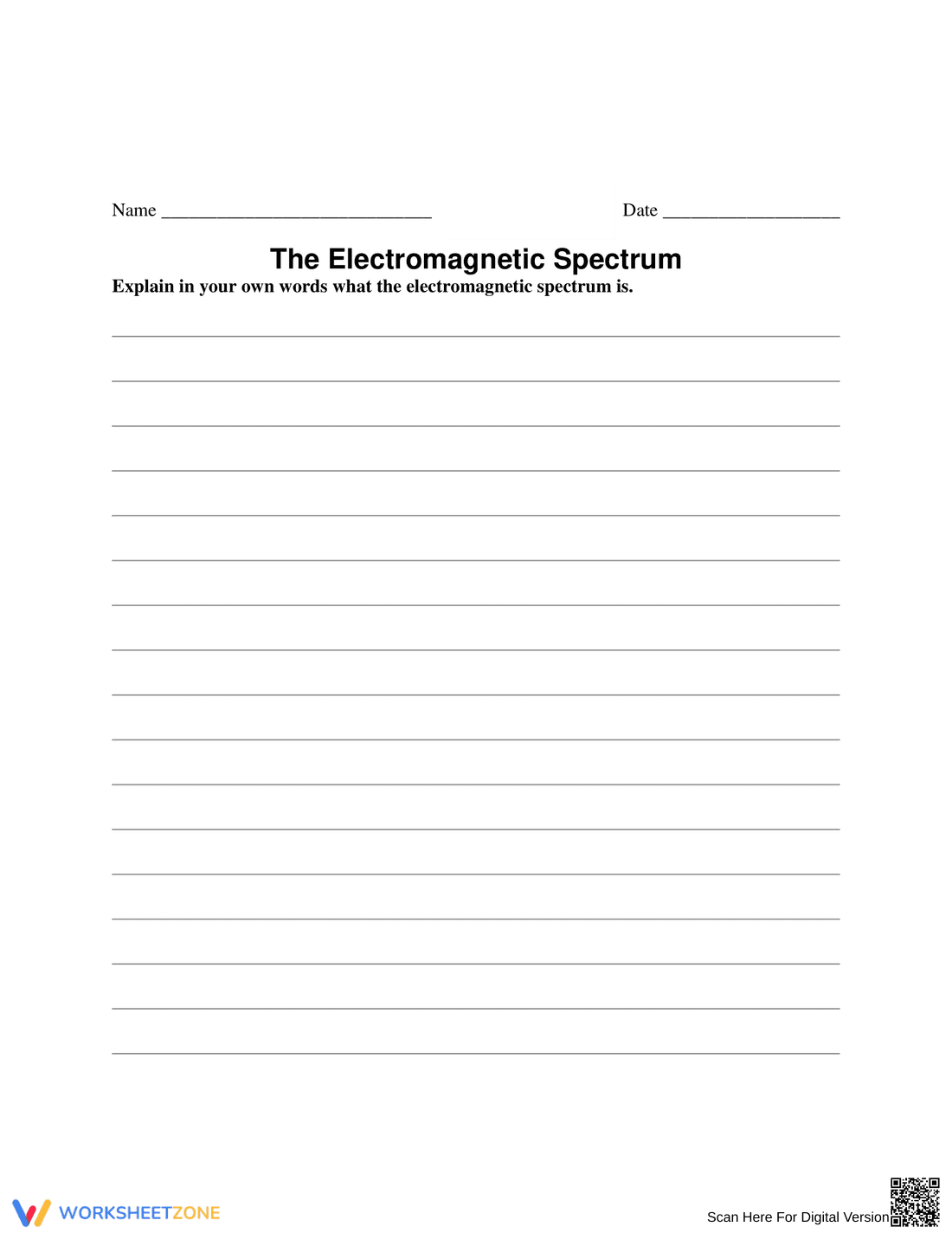 Essential Electromagnetic Spectrum Guide | Grades 8-12 - Page 5